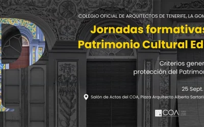 Jornadas formativas sobre Patrimonio Cultural Edificado