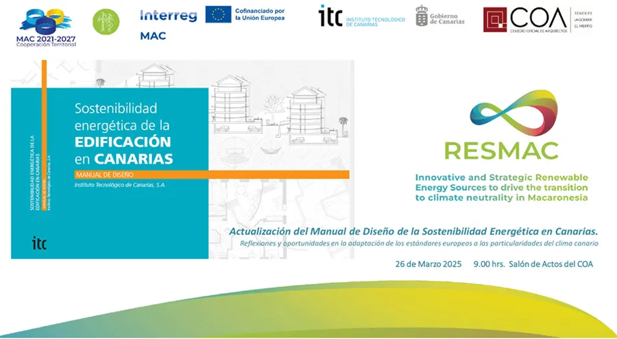 Sostenibilidad energética de la edificación en Canarias